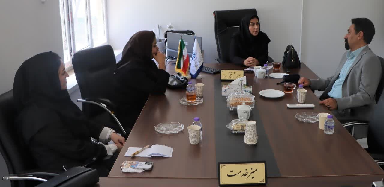برگزاری نشست هماهنگی و برنامه‌ریزی نمایشگاه” توانمندی‌های بانوان کارآفرین خراسان شمالی” با حضور اعضای کانون بانوان بازرگان