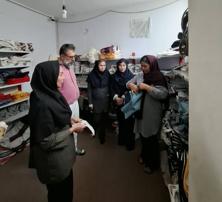 بازدید رئیس کمیسیون محیط زیست اتاق بازرگانی بجنورد از انجمن پیوند مهر